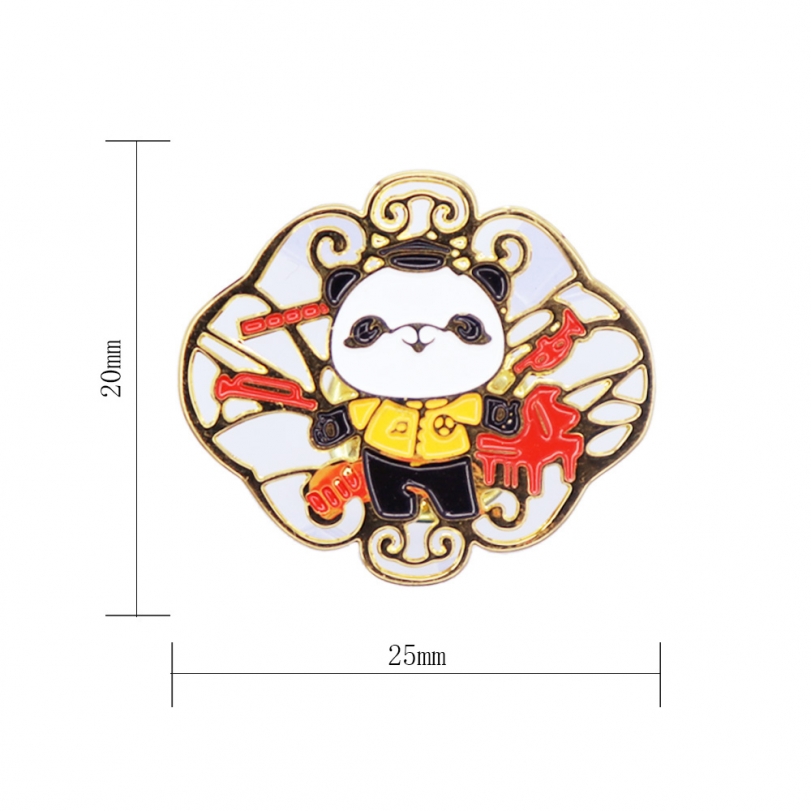 熊貓徽章